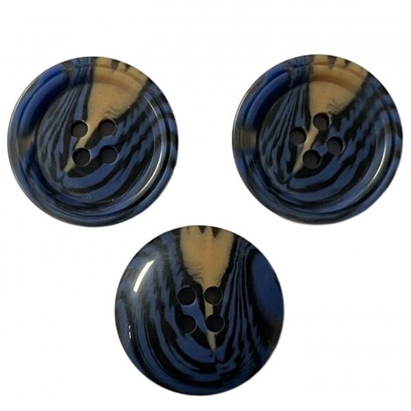 Quality Coat Outwear Plastic Coat Imitation Horn Buttons With Slot On Rim 34L 4 Hole for sale