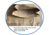 China Hot Melt Adhesive Pinch Bottom Paper Bags Open Mouth Multiwall Kraft Paper Bags Sacks factory