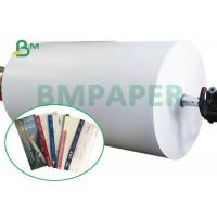 China Blank White C2S Thermal Coated Paper Board For Printing Airline Tickets factory