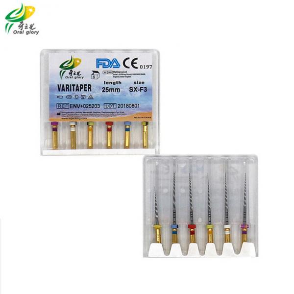 Quality Niti Endodontic Rotary File Systems 25mm SX-F3 FDA CE ISO Certificated for sale