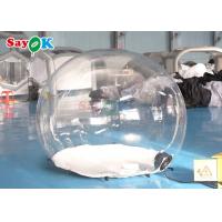 China Hotel Clear Inflatable Bubble Tent Outdoor Inflatable Transparent Tent 3m 9.8ft factory