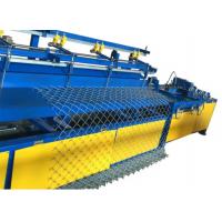 China Galvanized Wire Chain Link Fence Machine factory