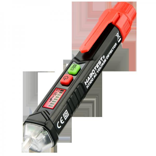 Quality 12V AC Non Contact Voltage Tester , HT100 AC Voltage Detector Pen for sale