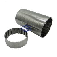 China Corrosion Resistant Wedge Wire Screen Pipe for Oil Wells and Durability Guaranteed factory