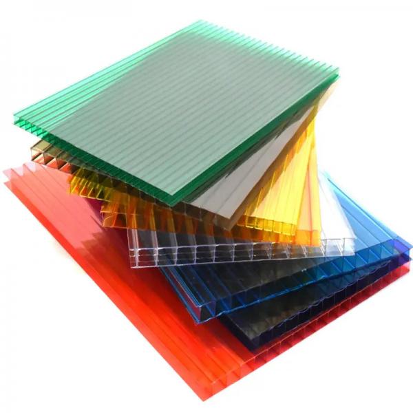 Quality 25mm 32mm 35mm Clear Polycarbonate Roofing Sheets Clear Flat Roof Panels for sale