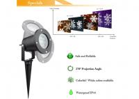 China Adjustable 3.8-5W Solar Spike Lights , Multi Color Solar Powered Christmas Lights factory