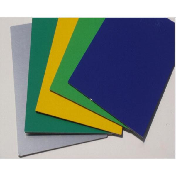 Quality Rectangle Non Toxic 1570mm 0.03mm Alu Composite Panel for sale