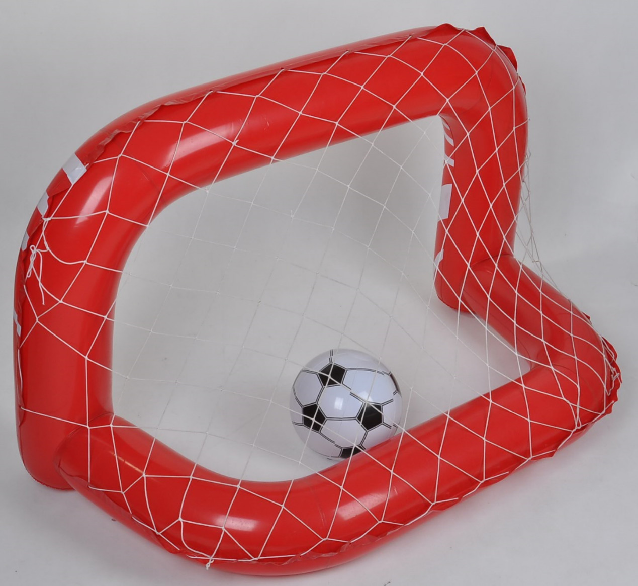 China Outdoor Games Inflatable Kids Toys Football Goal Gate/Net EN71 PVC Soccer Gate factory