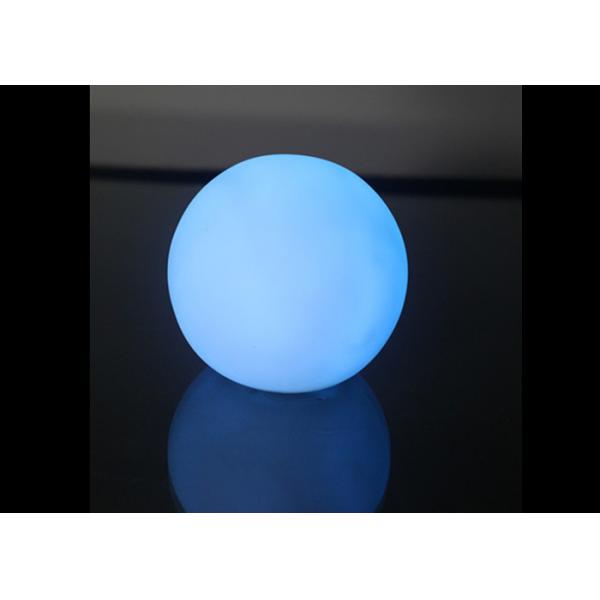 Quality 8 Cm Diameter Small Ball LED Night Light Can Floating On Water For Pool for sale