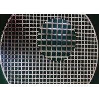 Quality SS304 Round Bbq Grill Mesh 8mm Square Perforated Metal Sheet for sale