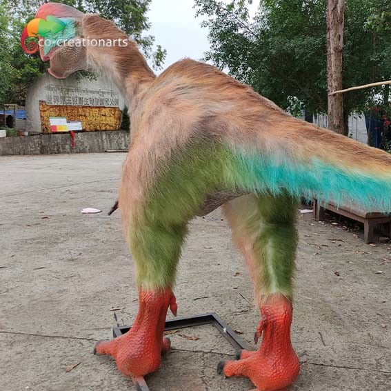 Quality Oviraptor Model Realistic Animatronic Dinosaur Artificial Dinosaur Sun Resistant for sale