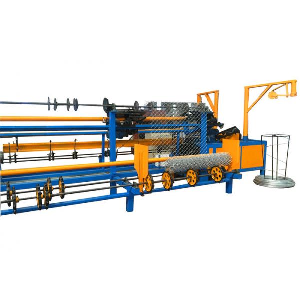 Quality 45*45mm Diamond Wire Mesh Machine With PLC And Touch Screen Control System for sale
