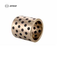 Quality C90800 Tin Bronze Graphite Bearings Oiles Bronze Bushing Self Lubricating for sale