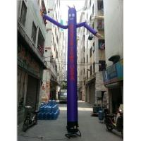 China 8m Height Inflatable Air Dancer , Oxford Cloth Inflatable Sky Dancer with 1 Leg factory