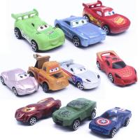 China Custom manufacturer Cartoon Pixar Cars Racing Series Jackson Storm Cruz Smokey 1:43 Diecast Metal Alloy Vehicle Toys Boy Kid Gif factory