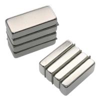 China Rectangular Powerful Neodymium Magnets Permanent Rare Earth Magnets 30 X 10 X 5mm factory