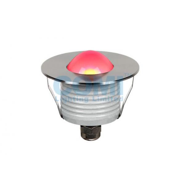 Quality 1* 2W or 3W IP65 Recessed LED Step Lights Indoor 316 SUS Stainless Steel Front for sale
