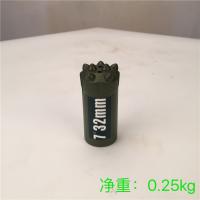 China High Hardness Taper Button Bit , Underground Drill Bits Forging Steel factory