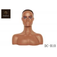 China Pvc Personal Use Mannequin Head With Shoulders adult size Human Skin factory