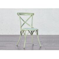 China Hotel Metal Legs Dining Room X Chairs Seat for sale