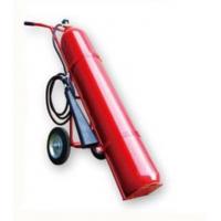 Quality 30KG CO2 Fire Extinguisher Red Cylinder Trolley for Class B Fire Fighting for sale