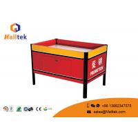 China Durable Retail Shop Fittings Supermarket Counter Table Customized Logo for sale