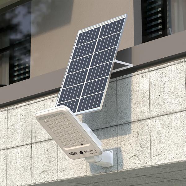 Quality White Solar Powered Solar CCTV Lights -20℃~+50℃ 350*530*17mm for sale