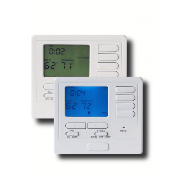 Quality HVAC 5 / 1 / 1 Programmable Heat Pump Thermostat With LCD Display for sale