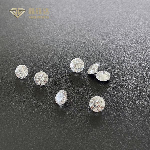 Quality 3.3mm To 3.8mm D E F VVS SI Loose Lab Grown Diamonds 0.13ct 0.17ct for sale