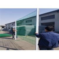 Quality Triangle Bending Strong Wire Fencing Reliable Safe For Industrial Zone for sale