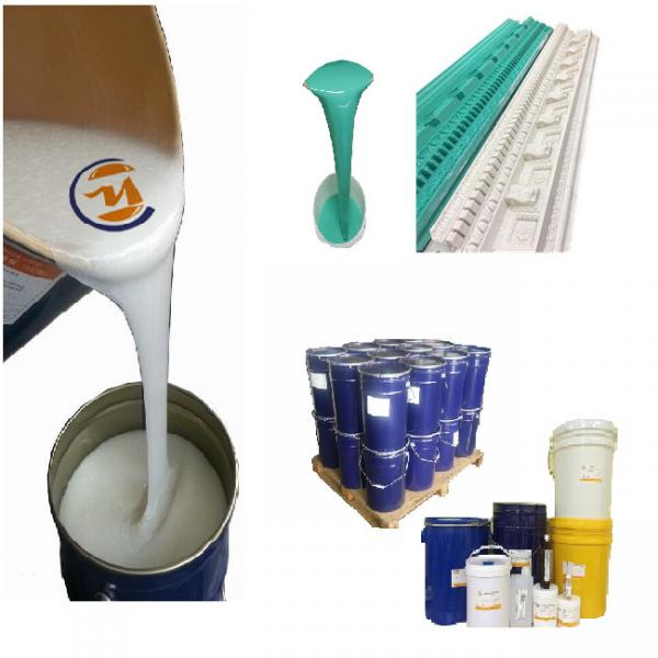 Quality Good Flowability 20 Shore A RTV-2 Tin Cured Silicone Rubber For Making Gypsum for sale