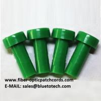 China Black Green SC 2.5mm Fiber Optic Dust Caps Plastic Colored Optical Fiber Connector SC Dust Caps factory