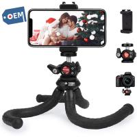 China Flexible Phone Tripod, Rotatable Mini Camera Tripod for Smartphone with Phone Holder, Portable Travel Tripod Stand for P factory