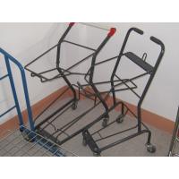 China 20Kg Supermarket Basket Shopping Trolley , Commercial Shopping Carts factory