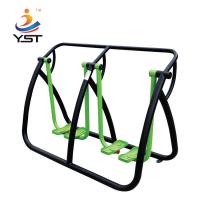 Quality Stainless Steel Outside Fitness Equipment Soft Covering PVC Easy Maintain for sale