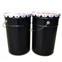 Quality 25L Cylindrical Metal Paint Bucket With Flower Lid For Paint Packing for sale
