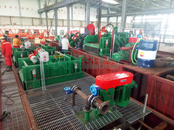 Quality Horizontal Directional Drilling Mud Circulation System 200GPM Capacity for sale