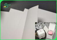 China 200gsm 270gsm Food Grade White Kraft Paper For Medicine Boxes High Stiffness factory