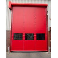 China Customized As Order High Speed PVC Roll Up Rapid Shutter Door 304 Stainless Steel Material Transparent PVC Curtain factory