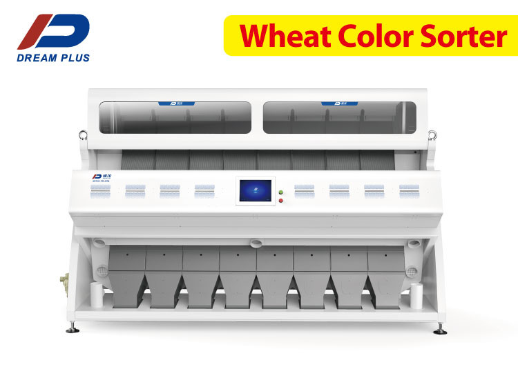 China 4.0t/h-5.0t/h Wheat Color Sorter 8 chutes Optical Sorting Machine factory