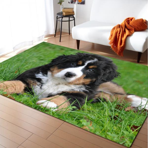 Quality Creative Living Room Floor Carpets Anti Skid Dining Room Floor Mat for sale