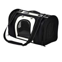 China Black Color Pet Carrier Tote , Dog Carry Case Durable OEM / ODM Available factory