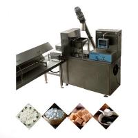 Quality Stainless Steel Wrapping Sugar Cube Making Machine PLC Control for sale