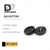 China Plastic Resin 4 Hole Plastic Button For Khaki Double - Breasted Trench Coat factory