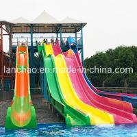 Quality Aqua Park Swimming Pool Amusement Park Water Slide For Adult for sale