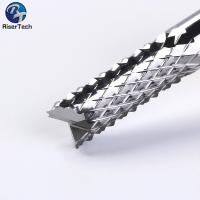 Quality Corn Teeth Flute CNC Router Bits Carbide End Mill For PCB Board Carbon Fiber / for sale