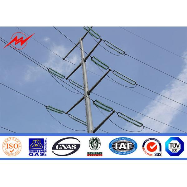 Quality Electricity Utilities Power Transmission Poles For Electrical Line , Power Distribution Poles for sale