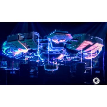 Quality Holo Gauze Holographic Projection System Invisible Hologram Screen For Stage for sale