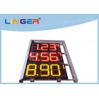 Quality 16 Inch Led Price Signs For Gas Stations , Led Price Display 580mm X 1500mm X for sale