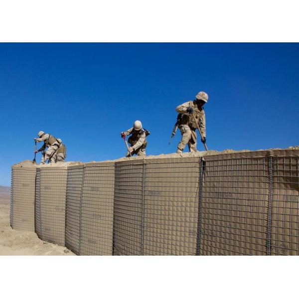 Quality Military Army Wall Zinc - Aluminum Coated Type Hesco Barrier Bastion Defensive for sale